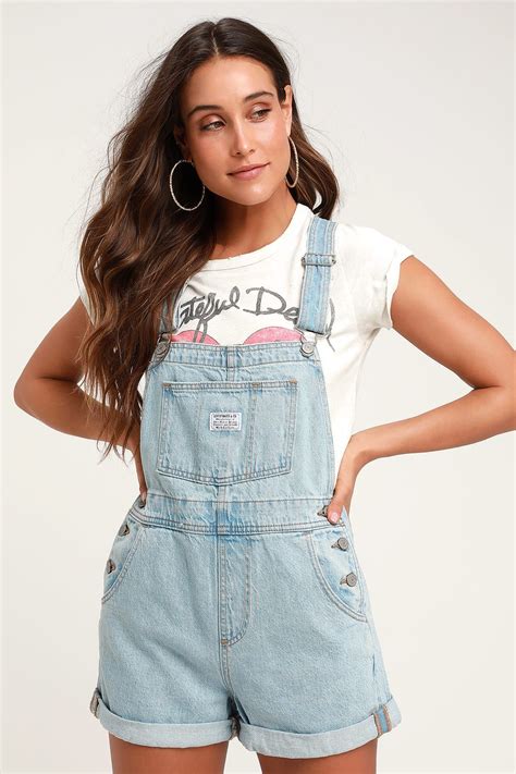 Light Blue Denim overalls 